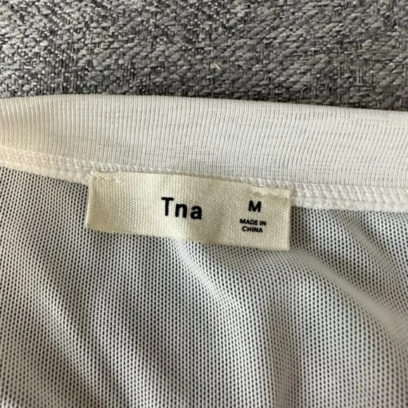 TNA Perdido Mesh Tank Mini Dress with Inner Camisole Women's Medium - Picture 7 of 11